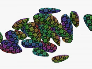 Sunflower seeds 06 3D Model