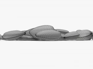 Sunflower seeds 09 3D Model
