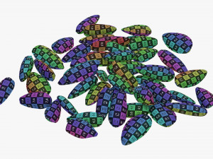 Sunflower seeds 09 3D Model