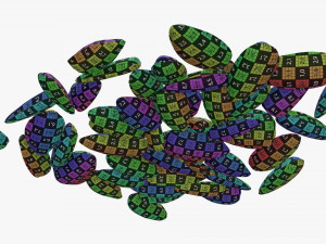 Sunflower seeds 09 3D Model
