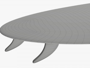 Surfboard 01 Modèle 3D