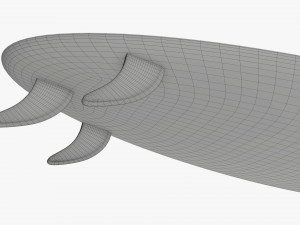 Surfboard 01 Modèle 3D