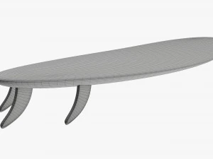 Deska surfingowa 01 Model 3D