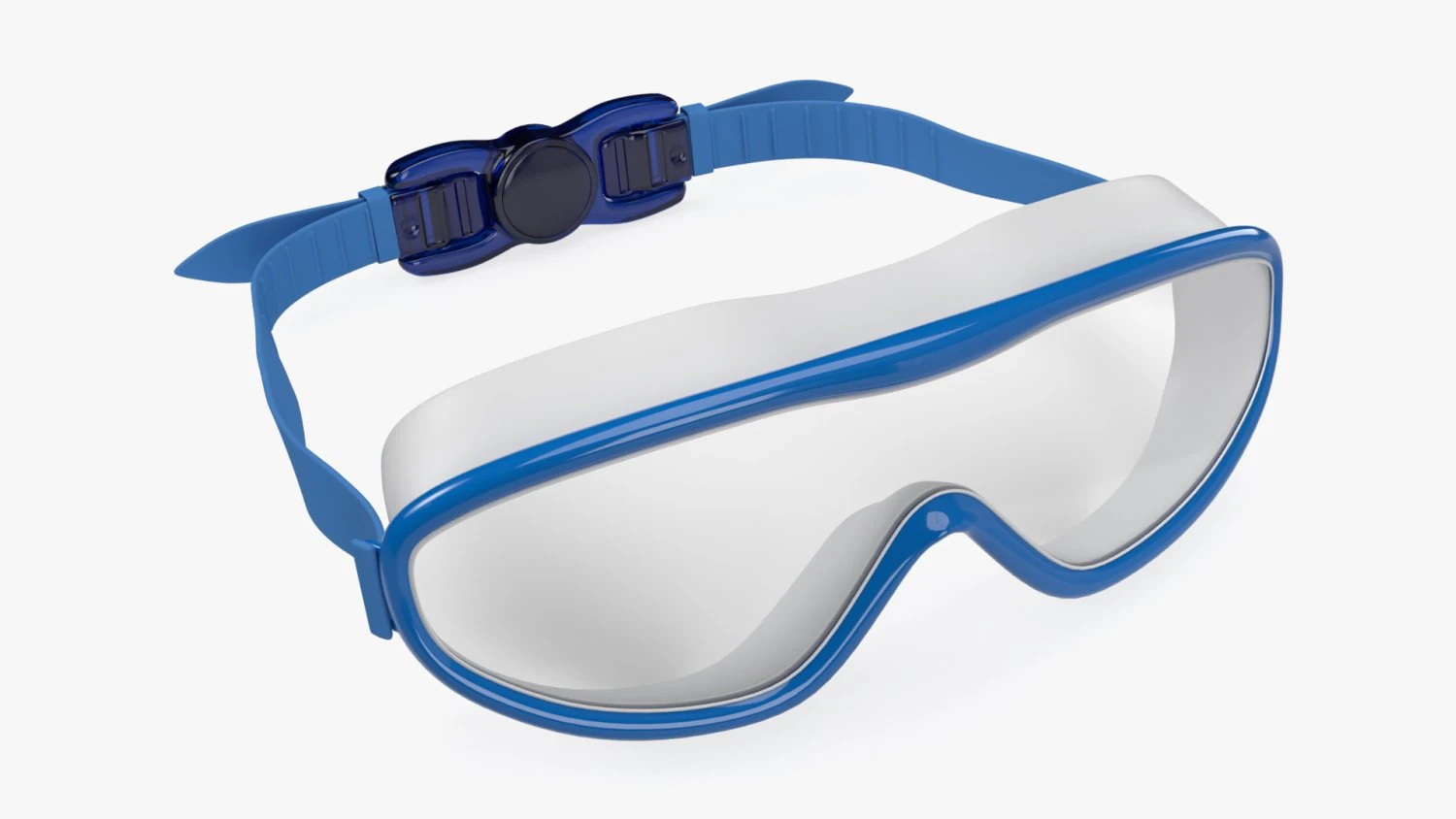 Swimming Goggles 01 3D Model .c4d .max .obj .3ds .fbx .stl .blend 