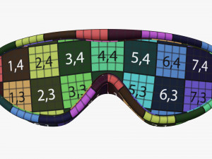 Swimming Goggles 01 3D Model