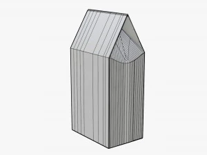 Tea and coffee pillow bow regular 3D Model