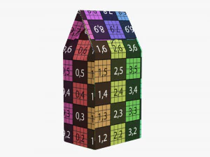 Tea and coffee pillow bow regular 3D Model