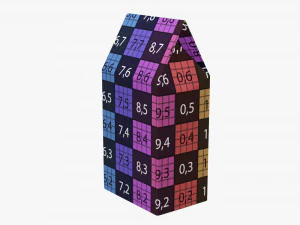 Tea and coffee pillow bow regular 3D Model