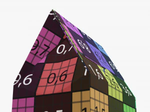 Tea and coffee pillow bow regular 3D Model