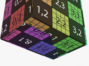 Tea and coffee pillow bow regular 3D Model