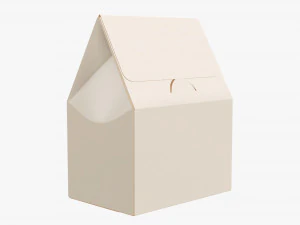 Bantal teh dan kopi berbentuk busur kecil Model 3D