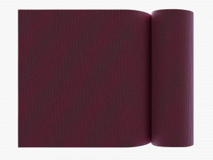 Yoga mat and dumbbells 3D Модель