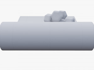 Yoga mat and dumbbells 3D Модель