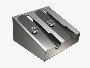 Dubbele metalen puntenslijper 3D Model