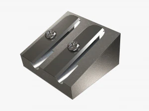 Double metal pencil sharpener 3D Model