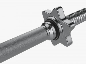 Dumbbell handle 3D-Modell