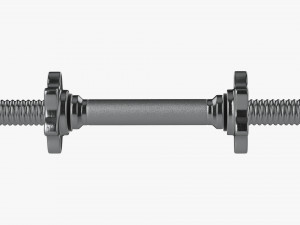 Dumbbell handle 3D-Modell