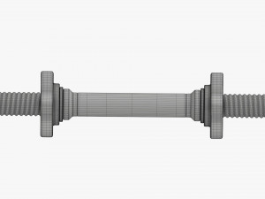 Dumbbell handle 3D-Modell