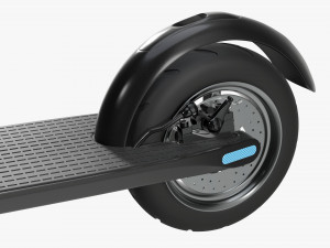 Electric scooter 01 3D Model
