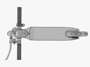 Monopattino elettrico 01 Modello 3D