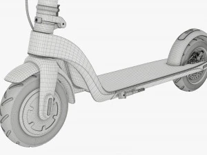 Monopattino elettrico 01 Modello 3D