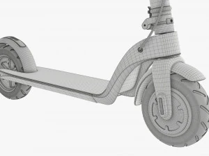 Monopattino elettrico 01 Modello 3D