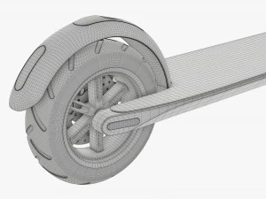 Monopattino elettrico 01 Modello 3D