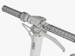 Electric scooter 01 3D Model