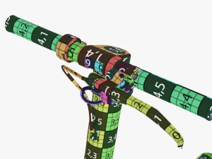 Monopattino elettrico 01 Modello 3D