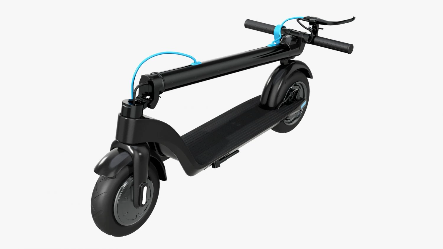 Scooter elettrico 01 piegato Modello 3D .c4d .max .obj .3ds .fbx .stl .blend 