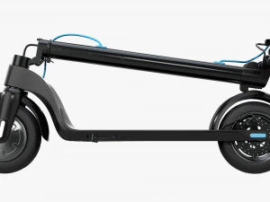 Scooter elettrico 01 piegato Modello 3D