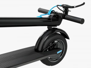 Scooter elettrico 01 piegato Modello 3D