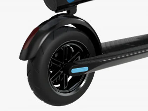 Scooter elettrico 01 piegato Modello 3D