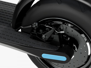 Electric scooter 01 folded Modelo 3D