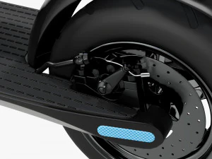 Scooter elettrico 01 piegato Modello 3D