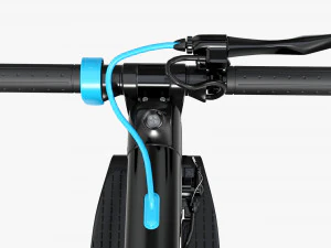 Scooter elettrico 01 piegato Modello 3D