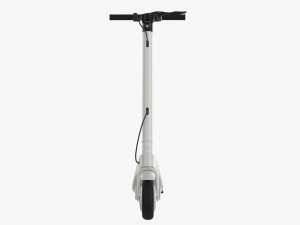 Electric scooter 01 white Modelo 3D
