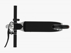 Electric scooter 01 white Modelo 3D