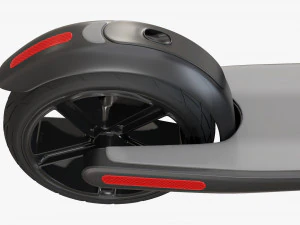 Electric scooter 02 3D Model