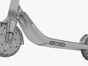 Electric scooter 02 3D Model