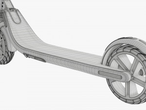 Electric scooter 02 Modelo 3D