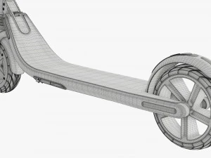 Electric scooter 02 3D Model