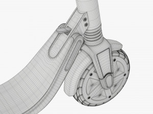 Electric scooter 02 Modelo 3D