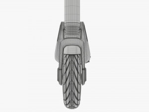 Electric scooter 02 Modelo 3D