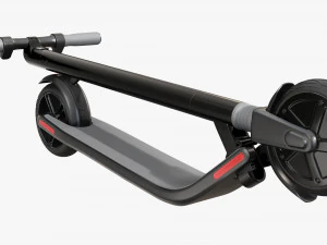 Electric scooter 02 folded 3D Model