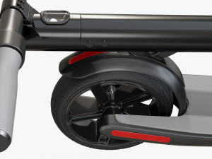Electric scooter 02 folded Modelo 3D
