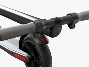 Electric scooter 02 folded Modelo 3D
