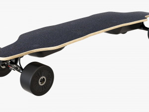 Electric skateboard 01 Modelo 3D