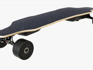 Skateboard elettrico 01 Modello 3D