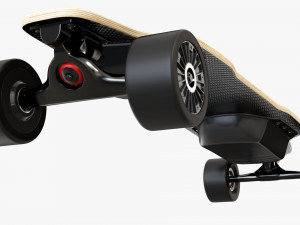 Electric skateboard 01 Modelo 3D